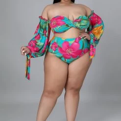 Curvaceous Boutique Ready For Vacation Skirt Set