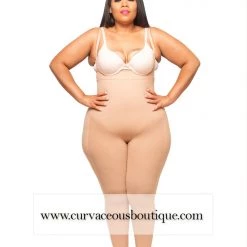 Curvaceous Boutique Nude Seamless Long High Waist Shaper