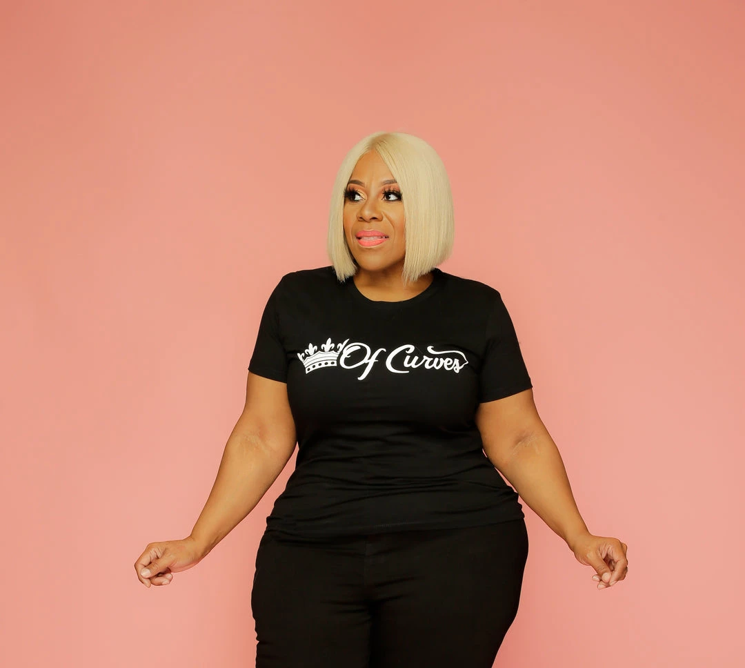 Curvaceous Boutique Black Queen Of Curves Tee 4 Curvaceous Boutique Black Queen Of Curves Tee