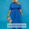 Curvaceous Boutique Royal Blue Dolly Off Shoulder Jumpsuit JUMPSUITS 2 Curvaceous Boutique Royal Blue Dolly Off Shoulder Jumpsuit JUMPSUITS