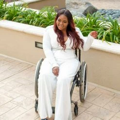 Curvaceous Boutique Ivory Glam Side Jumpsuit 8 Curvaceous Boutique Ivory Glam Side Jumpsuit