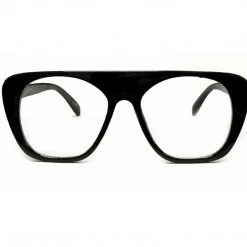 Curvaceous Boutique Black Contour Square Frames ACCESSORIES