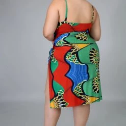 Curvaceous Boutique NEW Green Tropical Swim Set