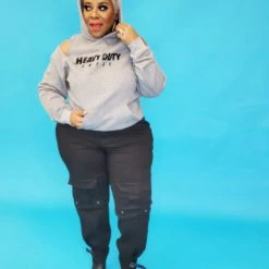 Curvaceous Boutique Grey Heavy Duty Cutie Sweatshirt 8 Curvaceous Boutique Grey Heavy Duty Cutie Sweatshirt