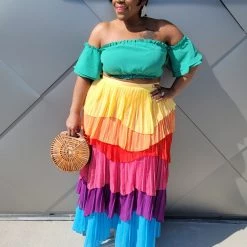 Curvaceous Boutique Chiquita Girl Skirt Set SETS