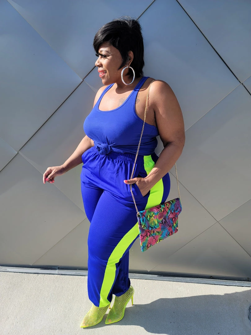 Curvaceous Boutique NEW Royal Blue Side Kick Set 3 Curvaceous Boutique NEW Royal Blue Side Kick Set