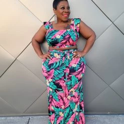 Curvaceous Boutique SETS Tropical Delight Skirt Set