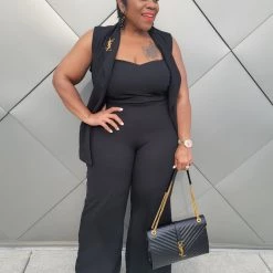 Curvaceous Boutique NEW Black Perfectly Suited Set