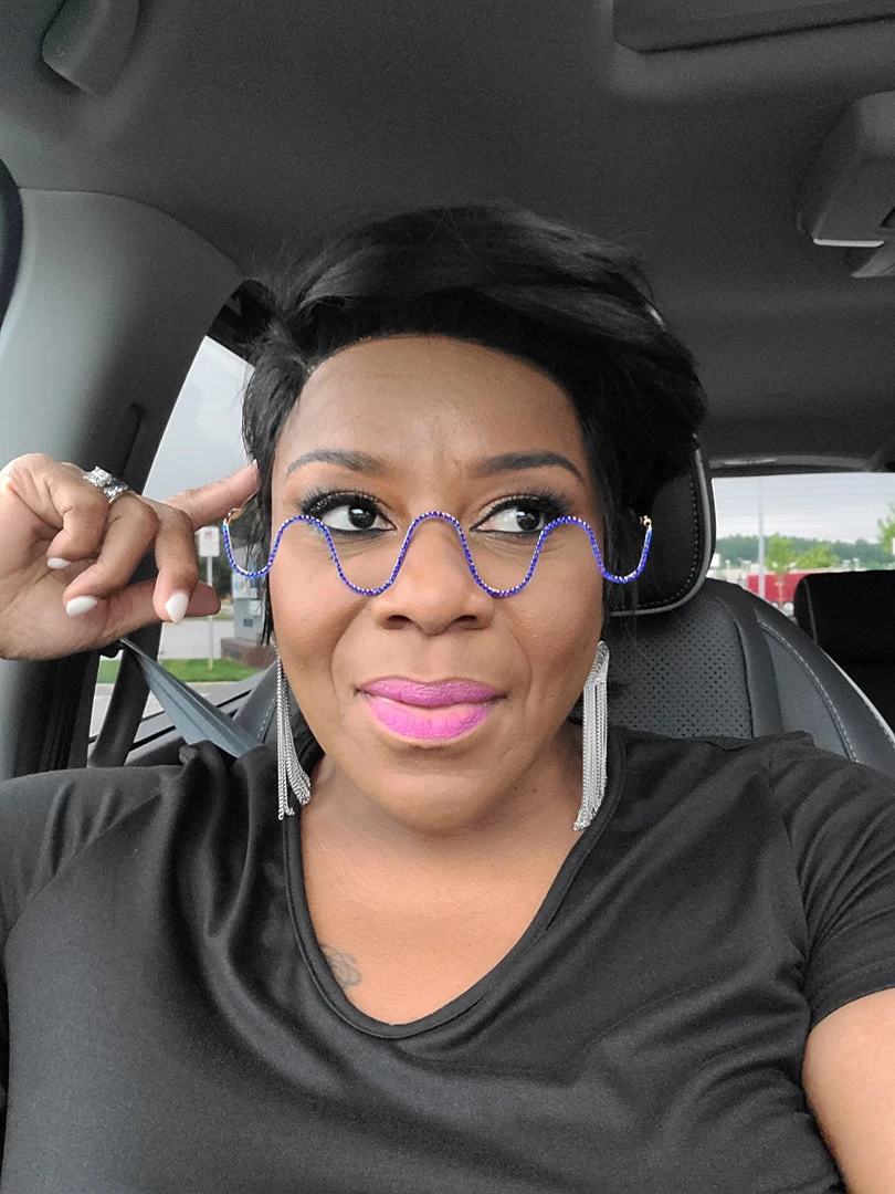 Curvaceous Boutique Rhinestone Wave Frames 5 Curvaceous Boutique Rhinestone Wave Frames