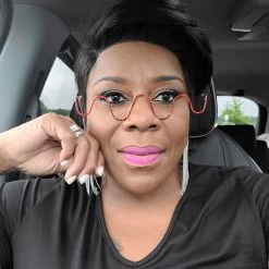 Curvaceous Boutique Rhinestone Wave Frames 9 Curvaceous Boutique Rhinestone Wave Frames