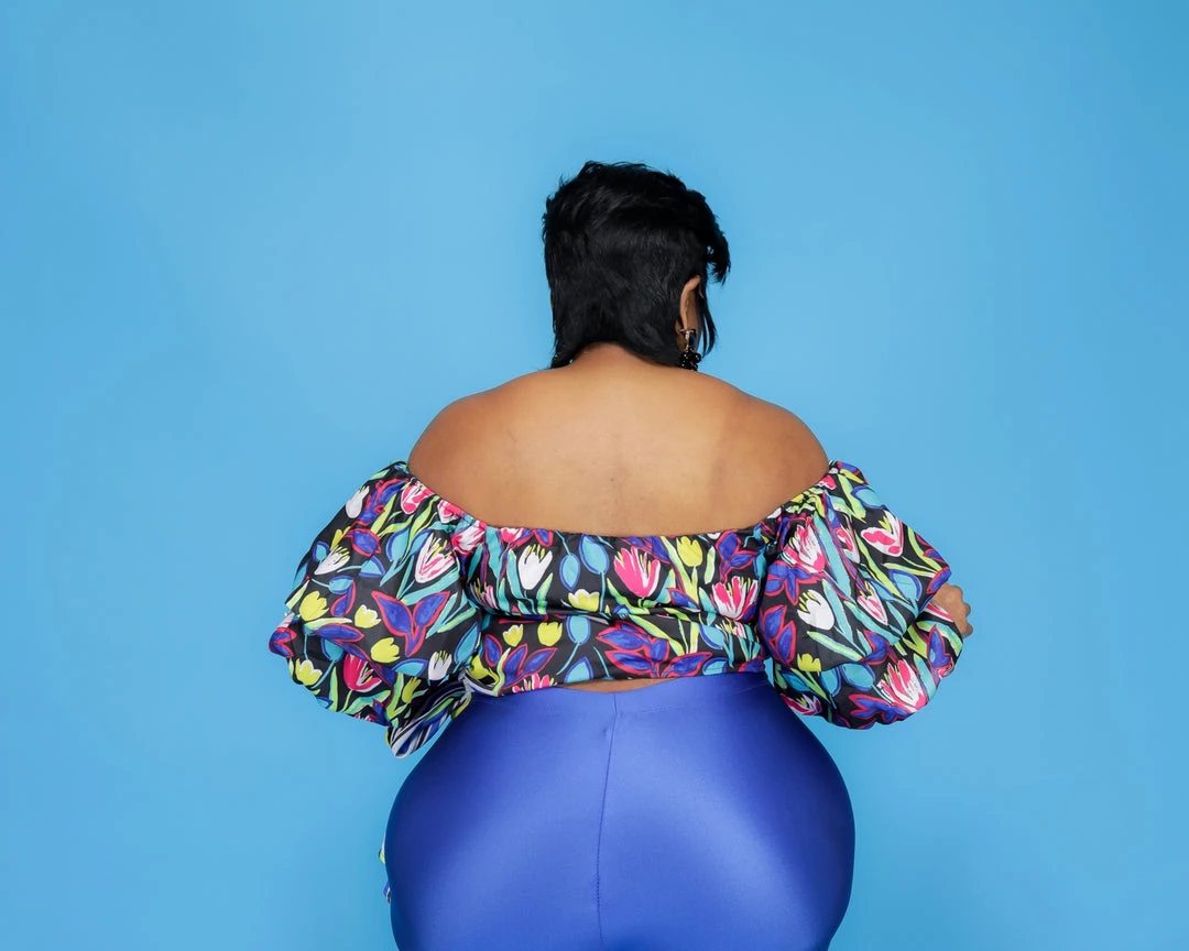 Curvaceous Boutique NEW Flower Print Off Shoulder Top 6 Curvaceous Boutique NEW Flower Print Off Shoulder Top