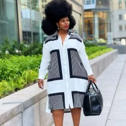 Curvaceous Boutique Guide Lines Tunic Dress/ Review Covid-19 Policy DRESSES