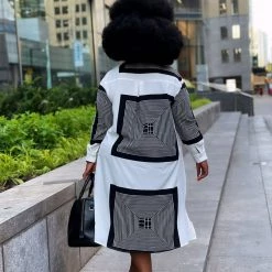 Curvaceous Boutique Guide Lines Tunic Dress/ Review Covid-19 Policy DRESSES