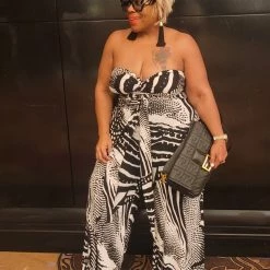 Curvaceous Boutique SETS Shelea Palazzo Pant Set/Review Covid-19 Policy