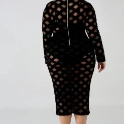 New Arrivals Cassidy Velvet Body-Con Dress DRESSES