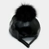 Curvaceous Boutique ACCESSORIES Black Pom Pom Baseball Cap 2 Curvaceous Boutique ACCESSORIES Black Pom Pom Baseball Cap