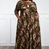 New Arrivals DRESSES Light Camouflage Gabby Maxi Dress