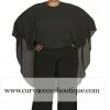 Curvaceous Boutique Camila Black Cape Jumpsuit SALE