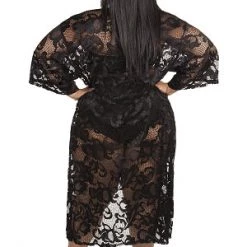 Curvaceous Boutique Black Winter Lace Swim Set 6 Curvaceous Boutique Black Winter Lace Swim Set