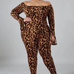 Curvaceous Boutique Miko Animal Print Catsuit 6 Curvaceous Boutique Miko Animal Print Catsuit