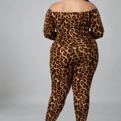 Curvaceous Boutique Miko Animal Print Catsuit 7 Curvaceous Boutique Miko Animal Print Catsuit