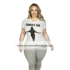 Curvaceous Boutique White Trust Da Plus T-Shirt
