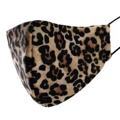 Curvaceous Boutique Cheetah Face Mask