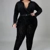 Curvaceous Boutique Crushed It Velvet Body-Suit Set SALE 2 Curvaceous Boutique Crushed It Velvet Body-Suit Set SALE