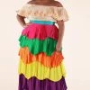 Curvaceous Boutique Mardigrass Tiered Dress