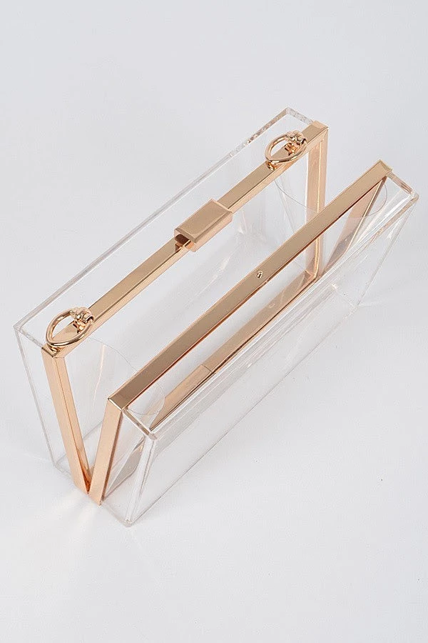 Curvaceous Boutique Pearl Handle Frame Clutch NEW 4 Curvaceous Boutique Pearl Handle Frame Clutch NEW