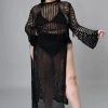 Curvaceous Boutique Black Crochet Slip Thru Set 1 Curvaceous Boutique Black Crochet Slip Thru Set