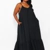Curvaceous Boutique NEW Black Lea Maxi Dress