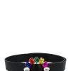 Curvaceous Boutique Colorful Crystal O Buckle Belt