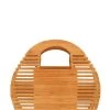 Curvaceous Boutique NEW Ark Hand Round Shape Bamboo Bag 2 Curvaceous Boutique NEW Ark Hand Round Shape Bamboo Bag
