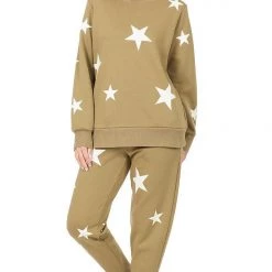 Curvaceous Boutique Green All Star Jogger Set SETS 7 Curvaceous Boutique Green All Star Jogger Set SETS