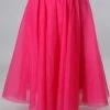 Curvaceous Boutique Pink Tulle Maxi Skirt NEW