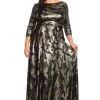 Curvaceous Boutique Cooper Foil Camouflage Gabby Maxi Dress 1 Curvaceous Boutique Cooper Foil Camouflage Gabby Maxi Dress