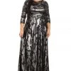 Curvaceous Boutique Silver Foil Camouflage Gabby Maxi Dress DRESSES 1 Curvaceous Boutique Silver Foil Camouflage Gabby Maxi Dress DRESSES