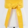 Curvaceous Boutique NEW Yellow Wide Kimono Plus Size Belt