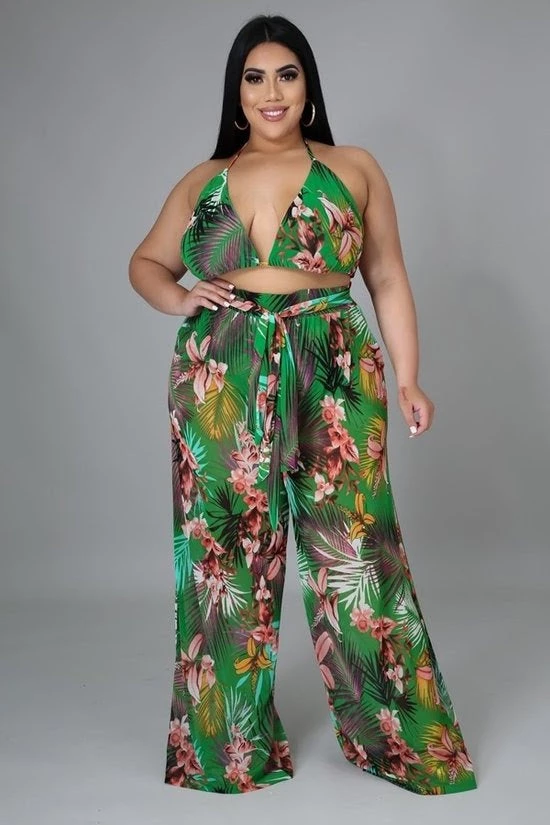 Curvaceous Boutique Green Bahama Beach Swimset SETS 3 Curvaceous Boutique Green Bahama Beach Swimset SETS