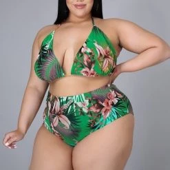 Curvaceous Boutique Green Bahama Beach Swimset SETS 6 Curvaceous Boutique Green Bahama Beach Swimset SETS