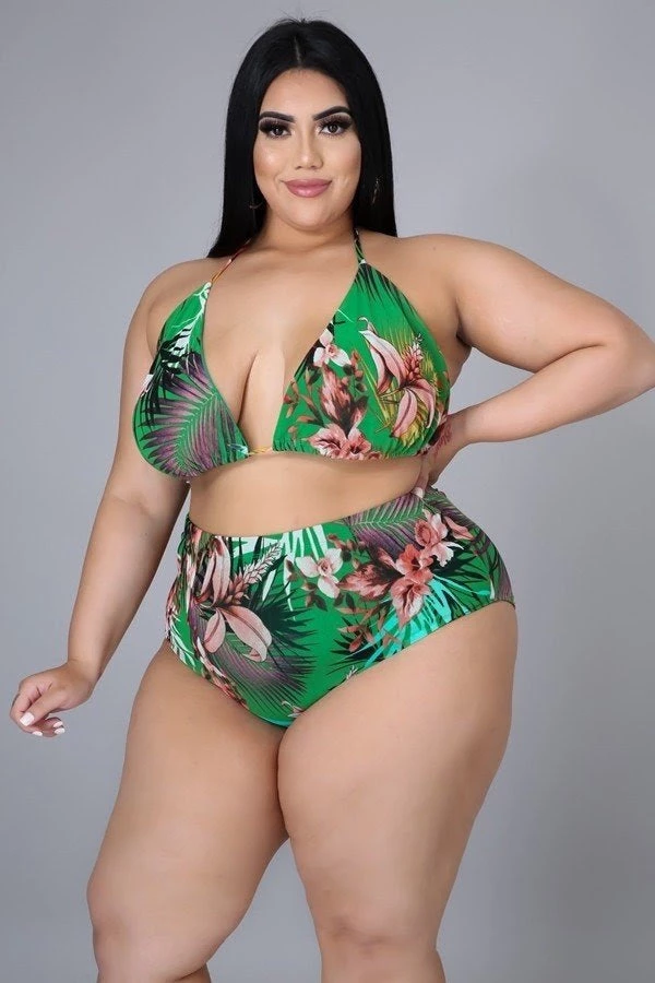 Curvaceous Boutique Green Bahama Beach Swimset SETS 4 Curvaceous Boutique Green Bahama Beach Swimset SETS