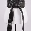 Curvaceous Boutique NEW Wide Kimono Black Plus Size Belt