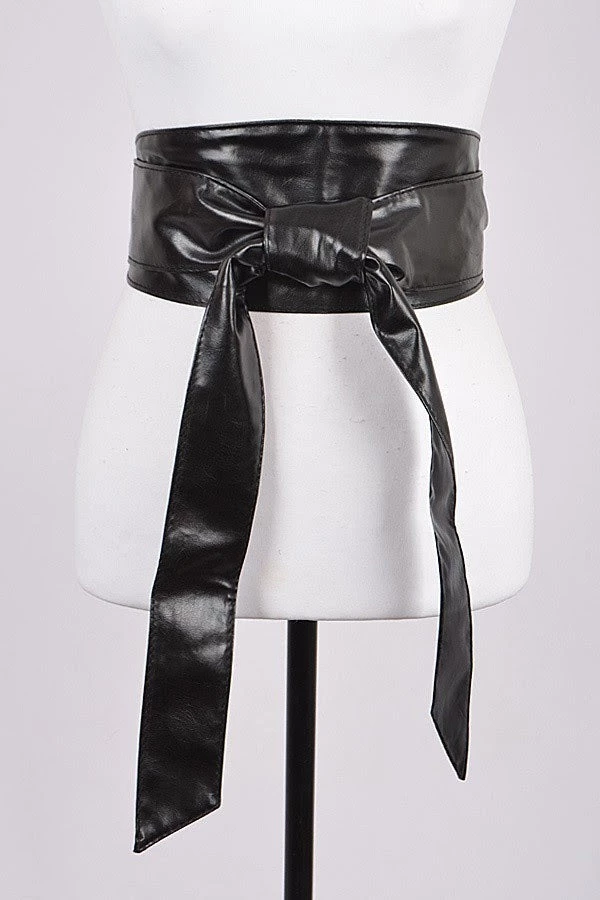 Curvaceous Boutique NEW Wide Kimono Black Plus Size Belt 3 Curvaceous Boutique NEW Wide Kimono Black Plus Size Belt